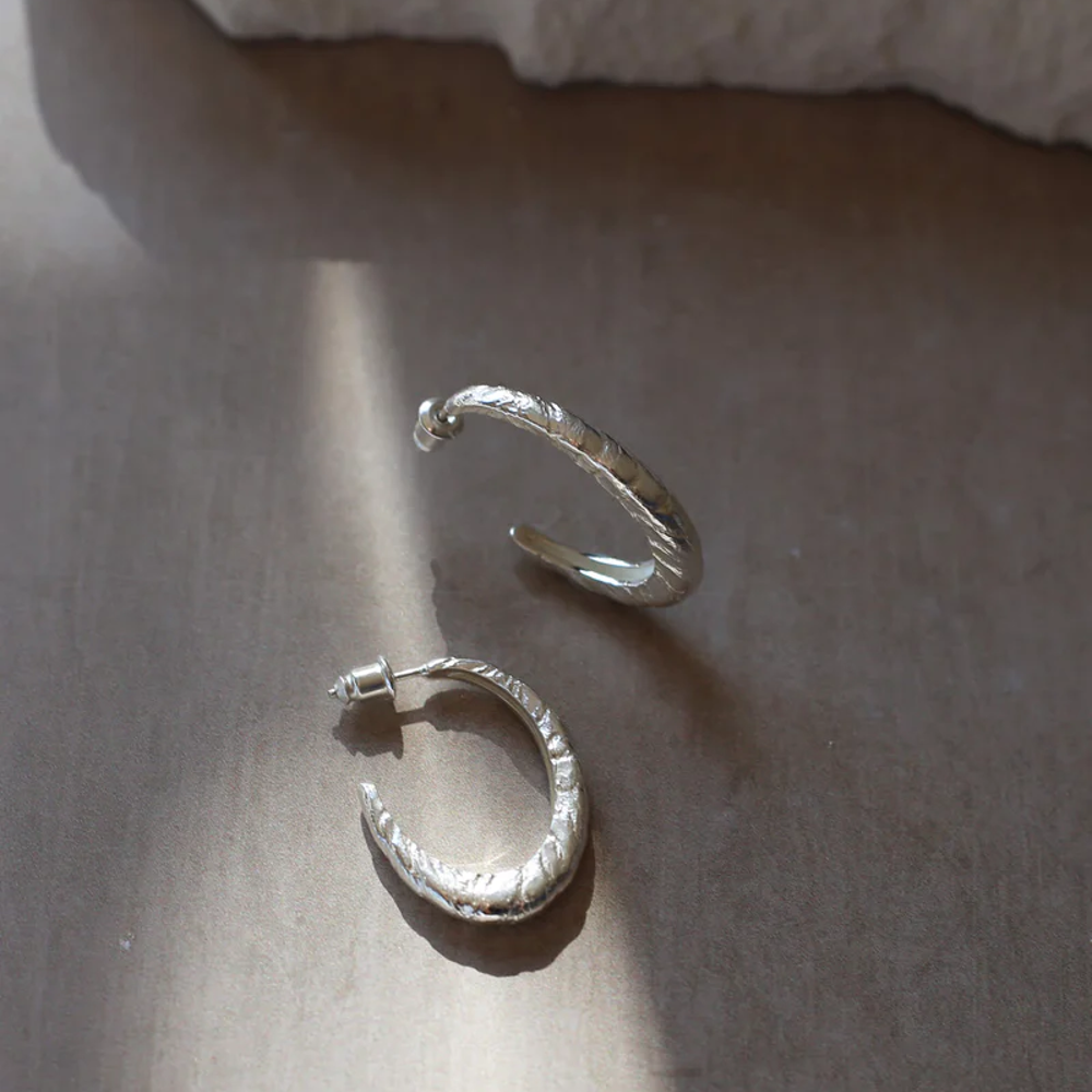 Vast Earrings Silver | Annie Mo's
