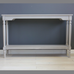Venice Simple Console Table -Soft Grey 120cm