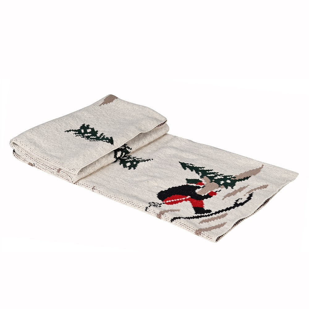 Verbier Skier Throw 150cm | Annie Mo's