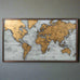 Vintage Style Gold Map 110cm | Annie Mo's