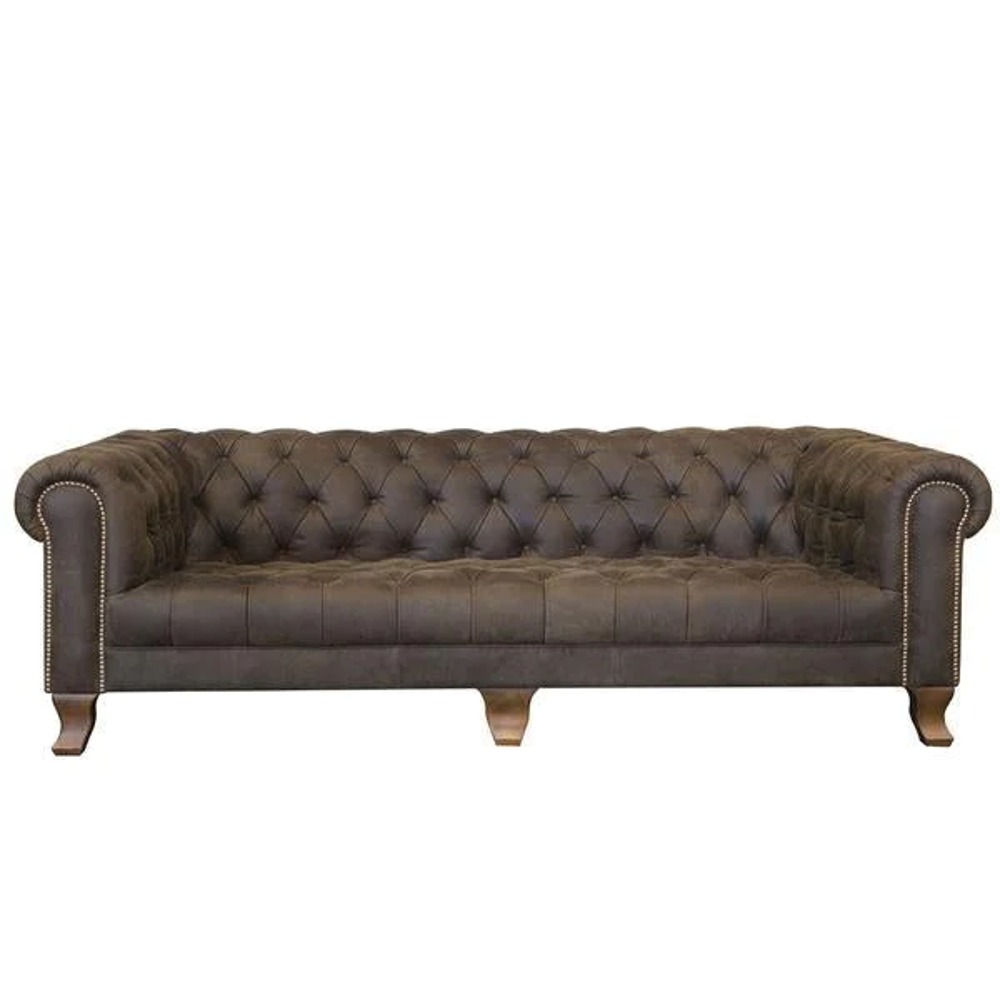 Vivienne Maxi Sofa - STANDARD DEPTH | Leathers | Annie Mo's