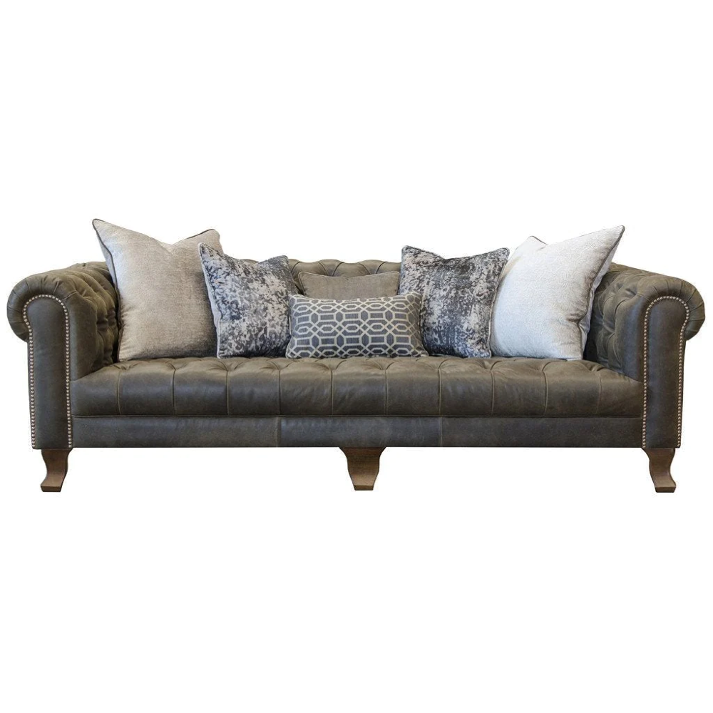 Vivienne Maxi Sofa - STANDARD DEPTH | Leathers with Cushion Pack | Ann