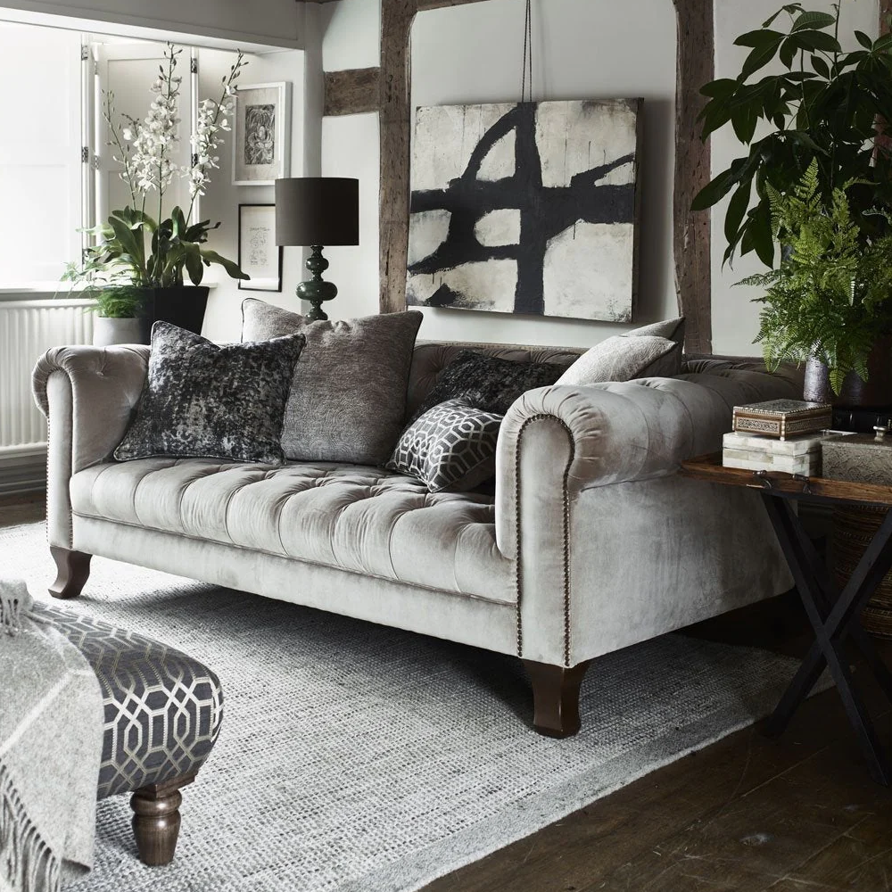 Vivienne Midi Sofa - STANDARD DEPTH | Fabrics with Cushion Pack | Anni