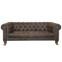 Vivienne Midi Sofa - STANDARD DEPTH | Leathers | Annie Mo's