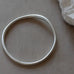 Wave Bangle Silver