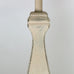 French Grey Table Lamp with Shade 51cm