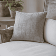 Walden 40cm Grey Linen Cushion