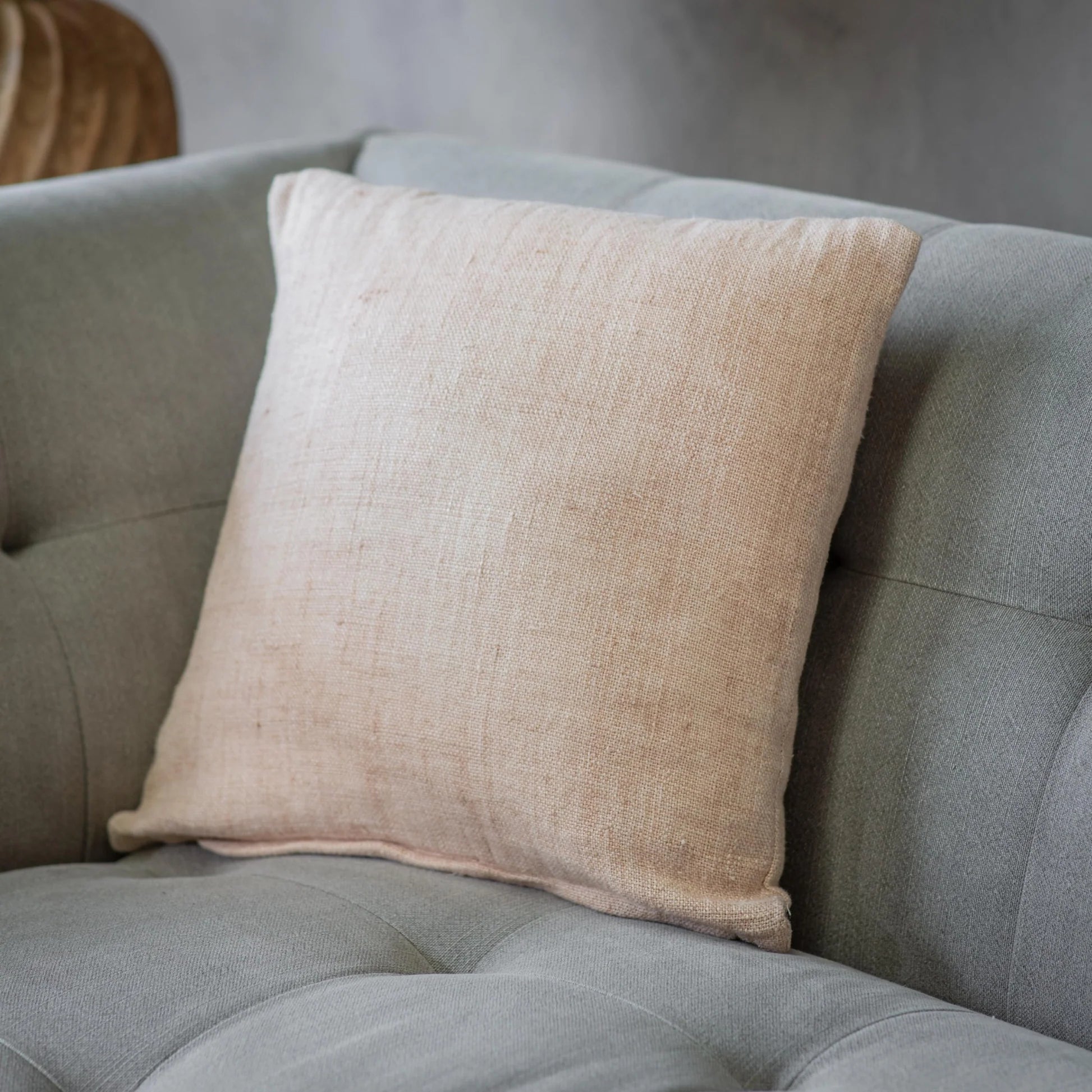 Walden 40cm Natural Linen Cushion | Annie Mo's