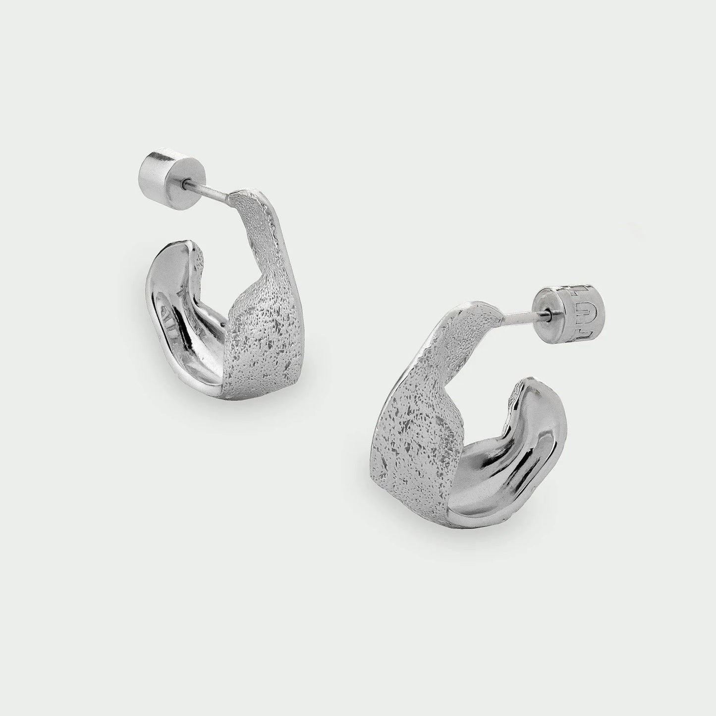 Wave Earrings Silver | Annie Mo's C