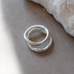 Wave Rings Silver | Annie Mo's