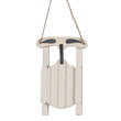White Wash Sledge Hanging Decoration 12cm | Annie Mo's