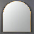 Wide Golden Framed Arch Wall Mirror 90cm | Annie Mo's