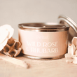 Wild Rose and Rhubarb Paint Pot Scented Candle