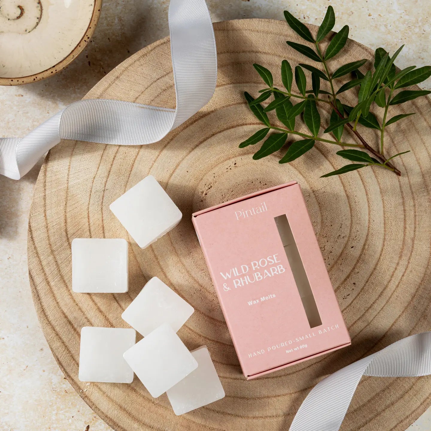 Wild Rose and Rhubarb Wax Melts | Annie Mo's