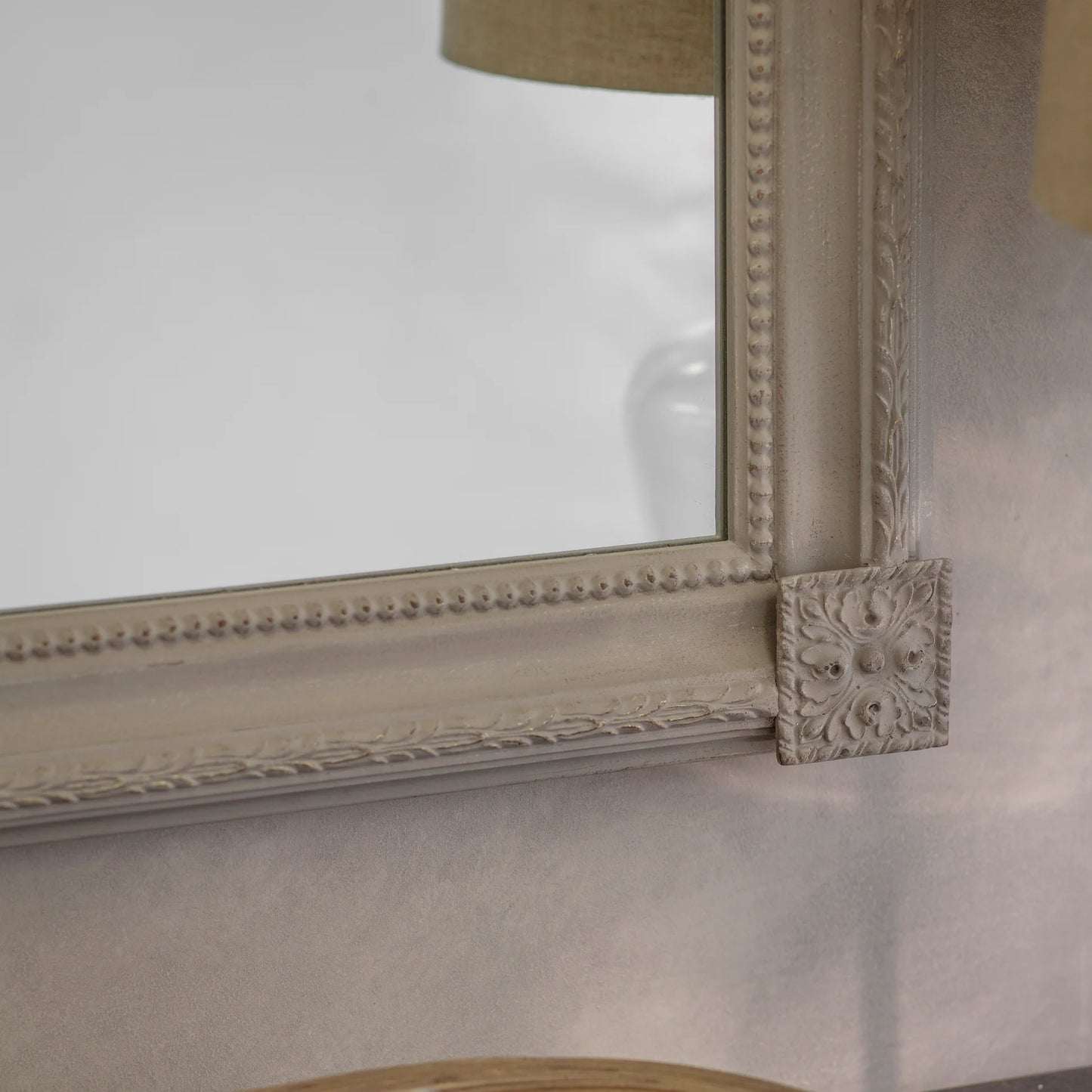 Wilton French Grey Provincial Mirror 173cm