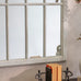 Wilton Pale Grey Fenced Mirror 150cm
