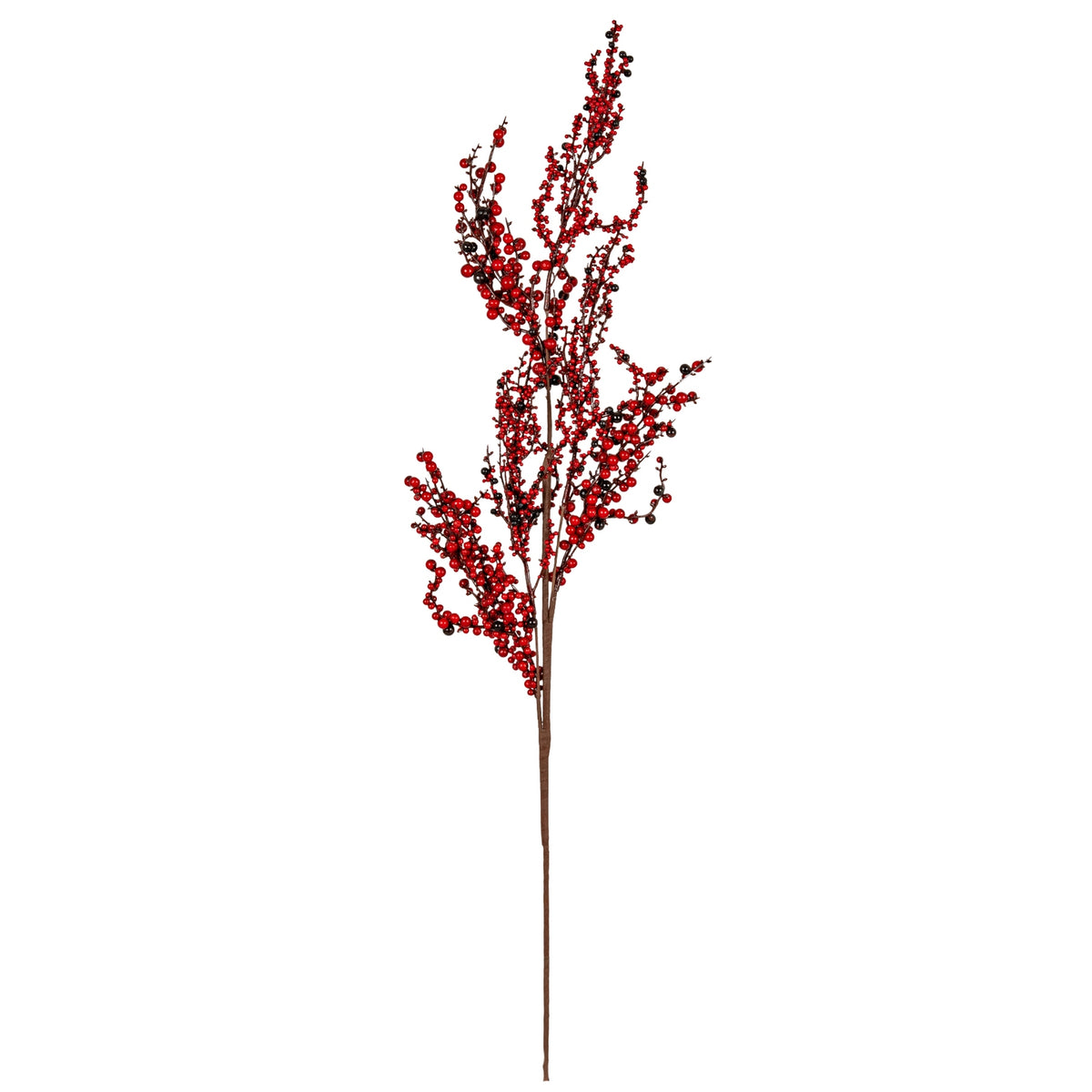 Winter Branch Spray With Red Berries 71cm | Annie Mo's