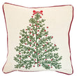 Winter Tree with Bow Cushion Feather Filled 43x43cm | Annie Mo's
