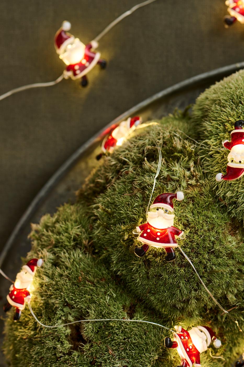Wire String Lights with Twenty Satna Lights | Annie Mo'sb