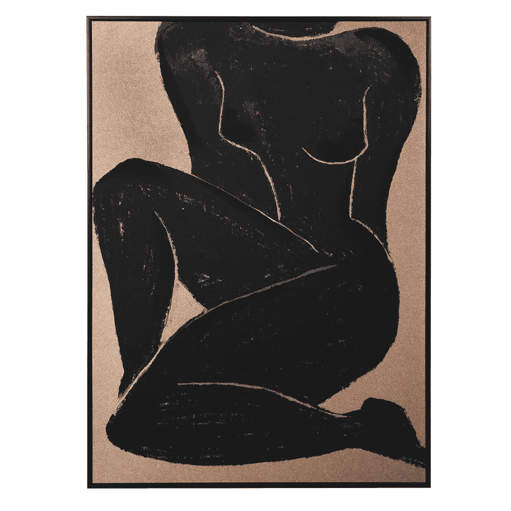 Woman Silhouette Canvas 143cm | Annie Mo's