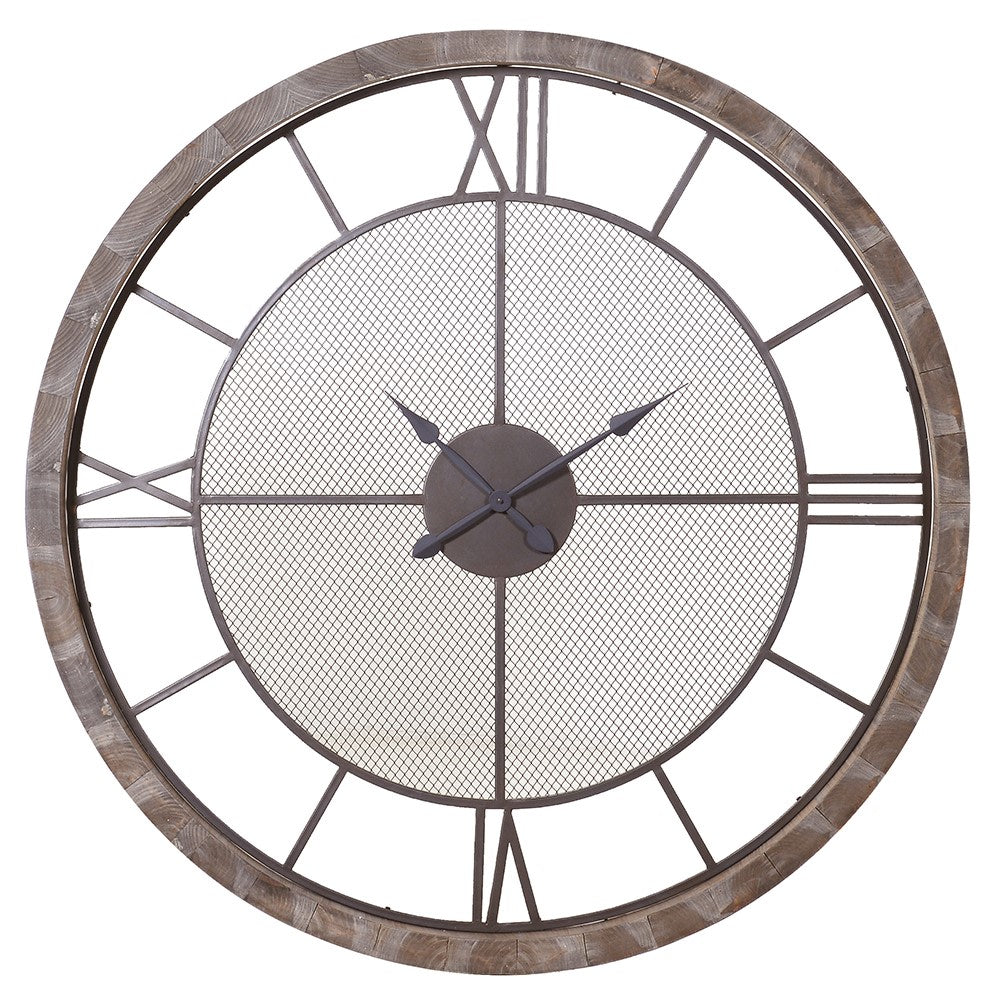 Wooden Frame Wall Clock-2