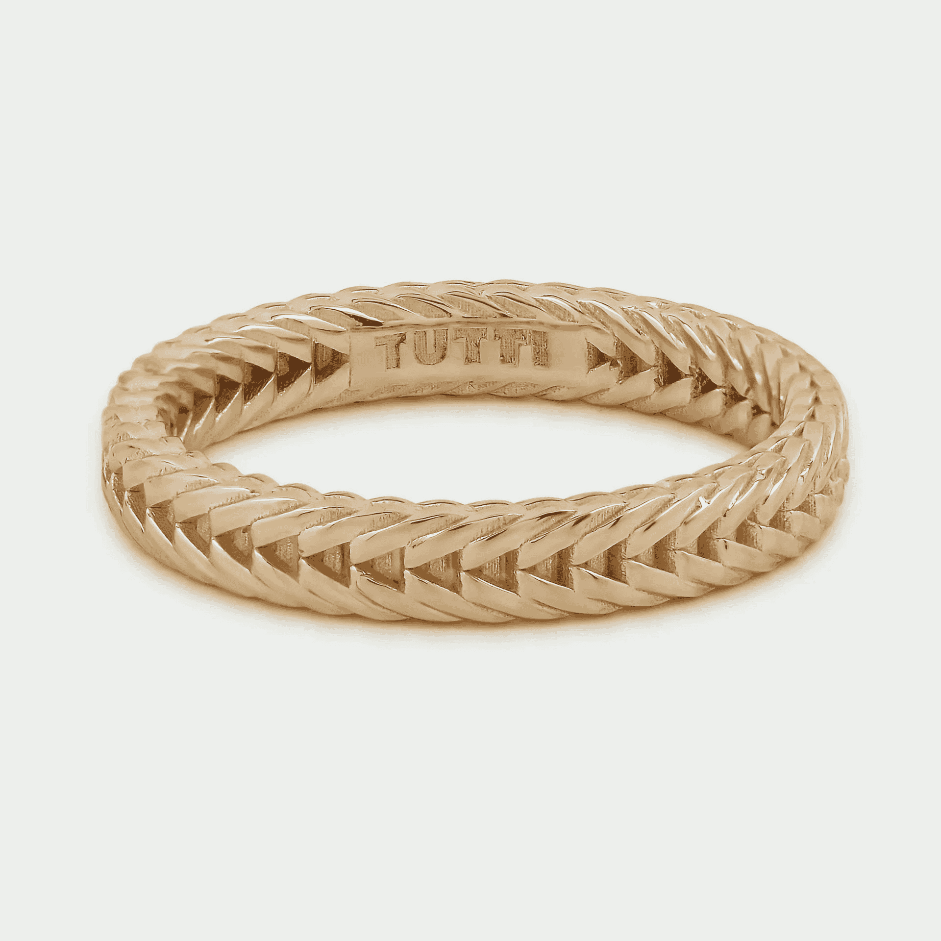 Woven Ring - Gold-B