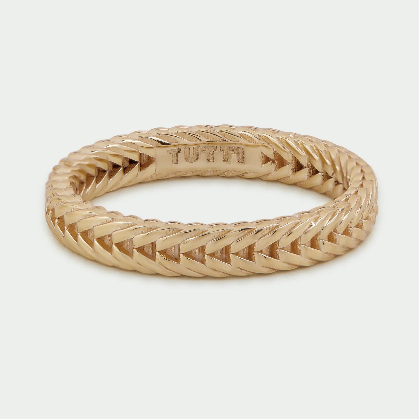 Woven Ring - Gold | Annie Mo's3