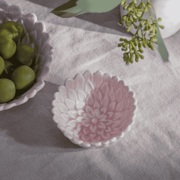 Wrenford Pair of Blush Petal Bowls 12cm | Annie Mo's