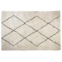 XAMURI Natural and Black Rug 300cm x 200cm | Annie Mo's