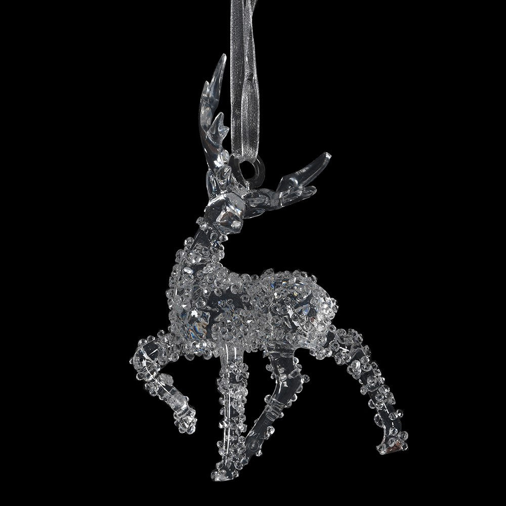 Beaded Prancing Reindeer 12cm | Annie Mo's