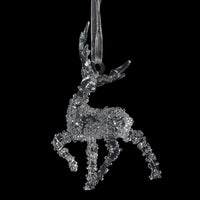 Beaded Prancing Reindeer 12cm | Annie Mo's