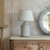 Ceramic Lamp Tilos With Cream Shade 63cm | Annie Mo's