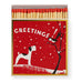 B275Winter Greetings! | Square - Christmas Safety Matches | Annie Mo's