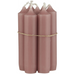 Short Dinner Candles - Coral Almond 11cm