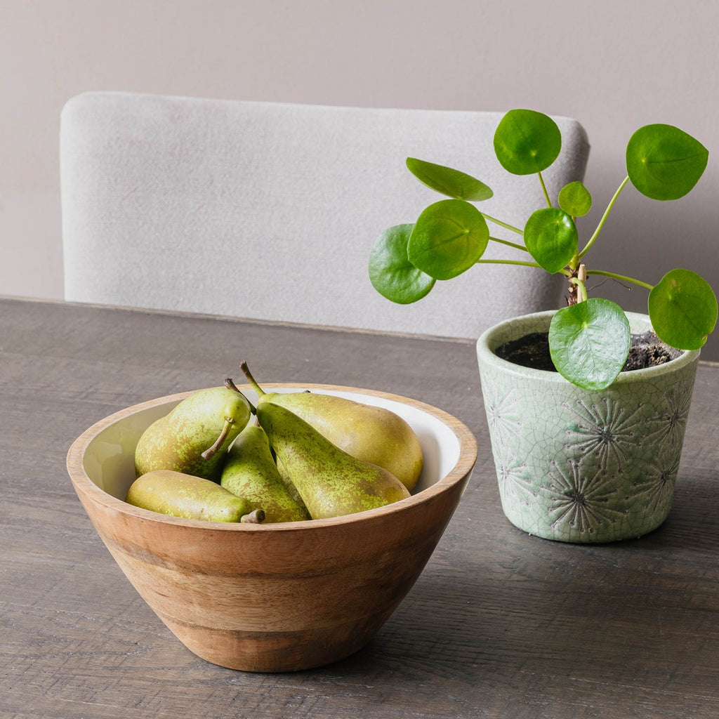 Appleton Tapered Round Large Wooden Bowl