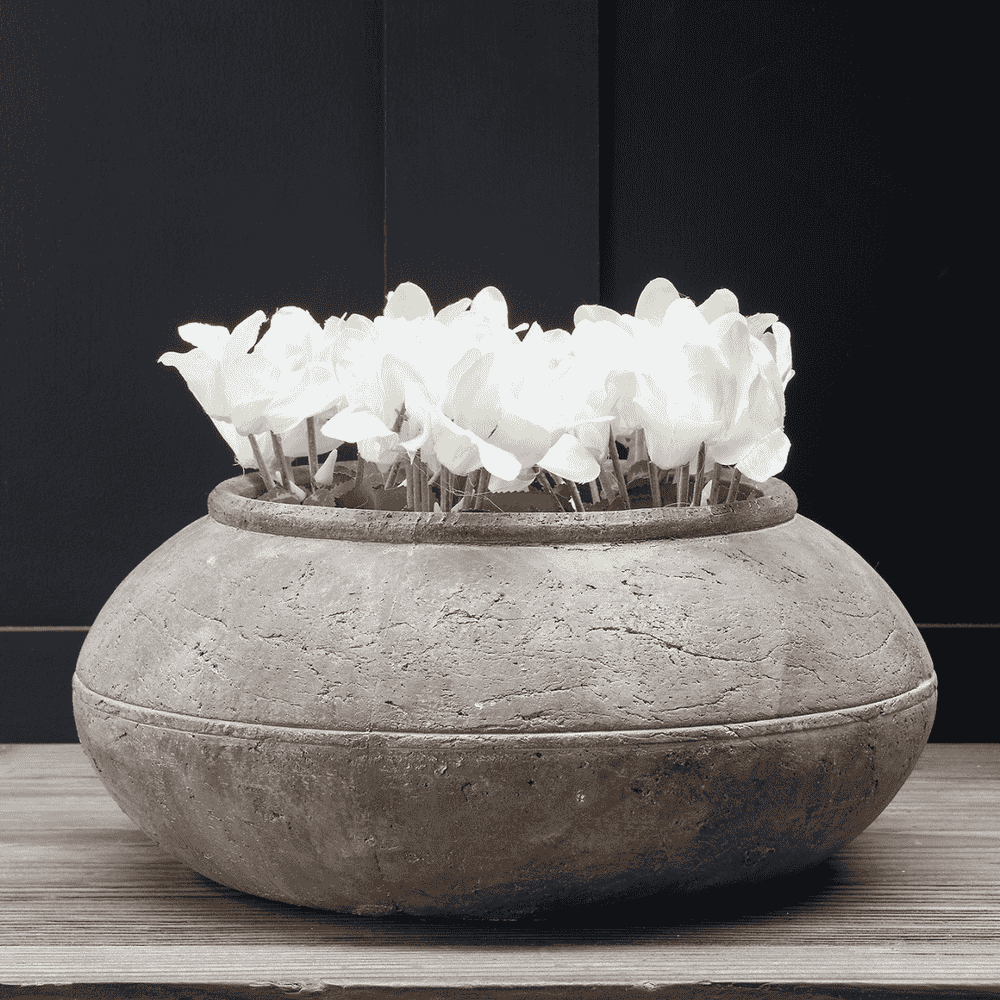Baybridge Charcoal Planters - Size Choice | Annie Mo's