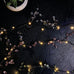 Clear Crystal Blossom Clear 100 warm white LEDs - Battery Operated