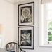 Set of Two Framed Sunflower Prints 80cm