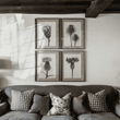 Ormington Set of 4 Poppy Framed Prints | Annie Mo's