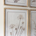 Set of Four Assorted Framed Yellow Botanical Prints 70cm