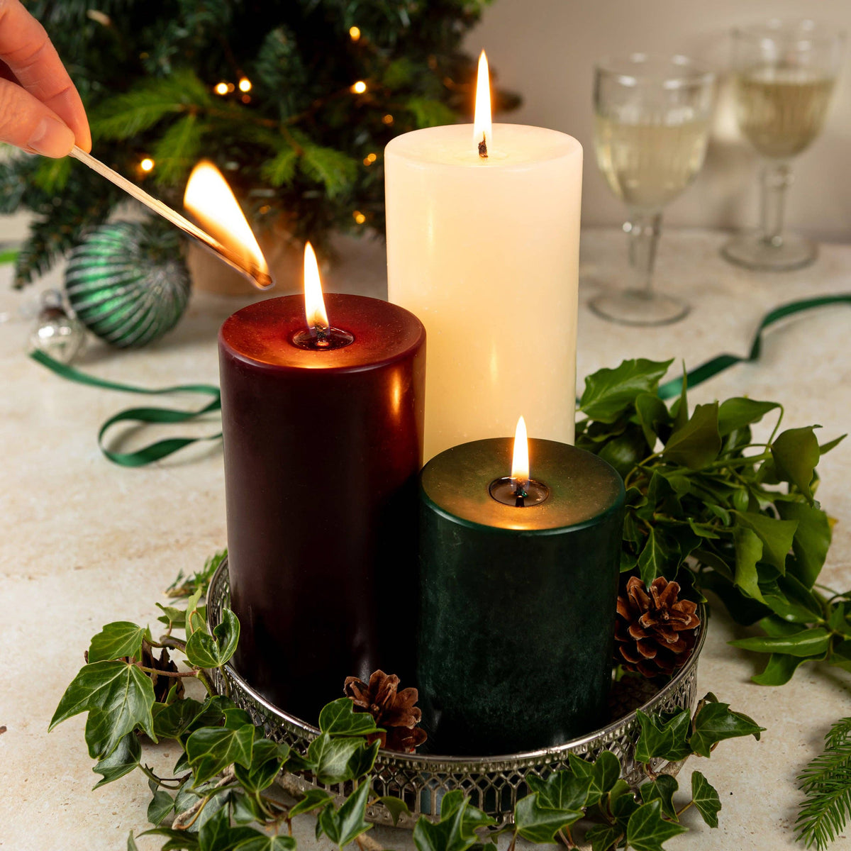 Christmas Tree Forest Pillar-F