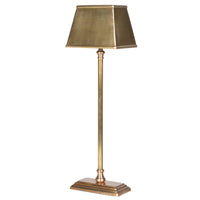 Antiqued Style Brass Table Lamp 59cm | Annie Mo's
