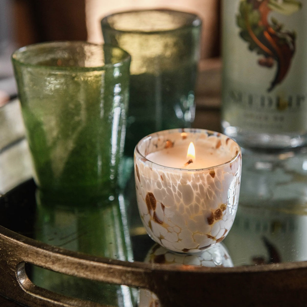 Claymore Rounded Glass Candle