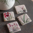 Clayton Set of Four Botanical Coasters | Annie Mo's