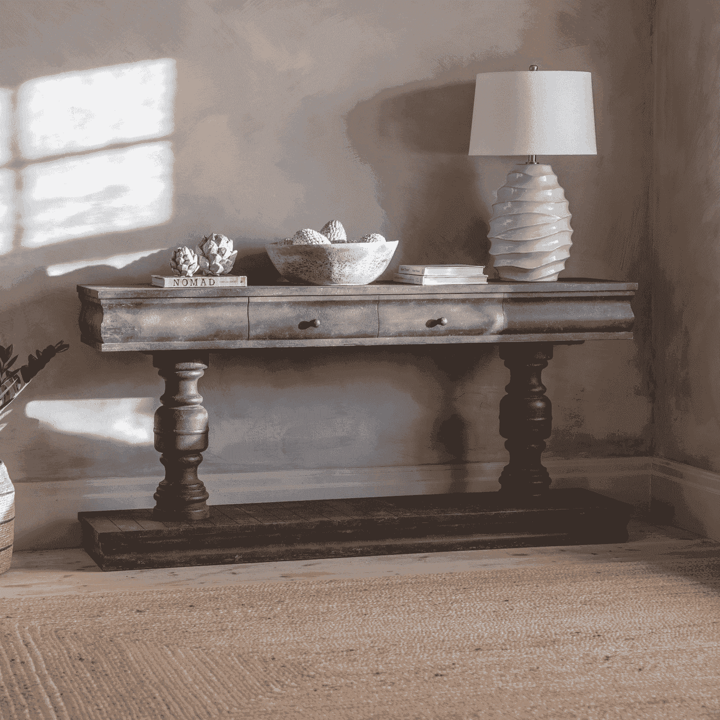 Clovelly Small Heritage Console Table 180cm