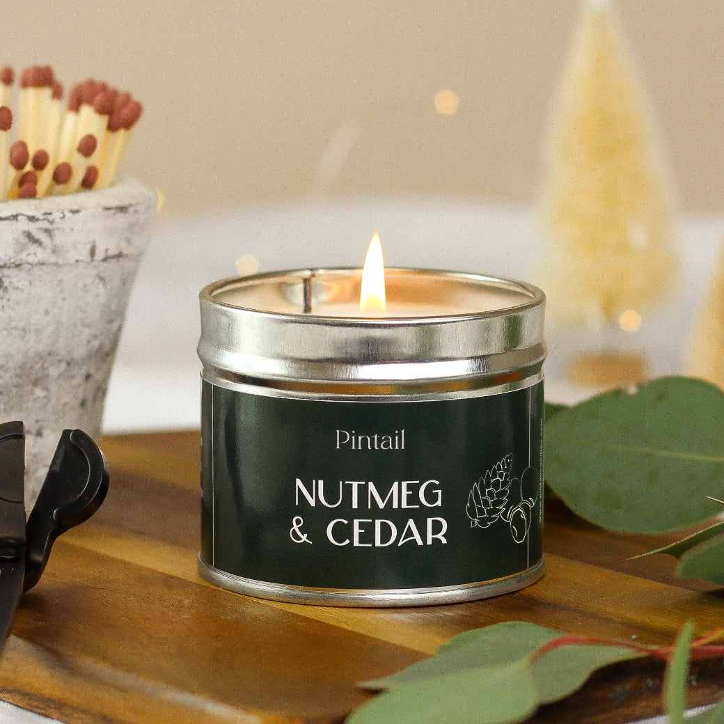 Nutmeg & Cedar Classic Tin | Annie Mo's