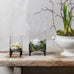 Da Gama Glass Votive on Iron Base