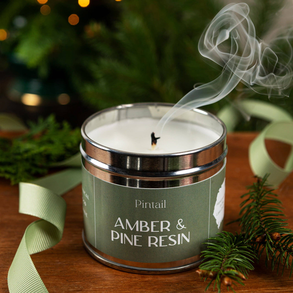 Amber & Pine Resin Classic Tin-C