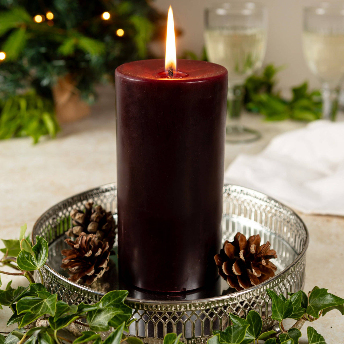 Christmas Spice Pillar