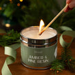 Amber & Pine Resin Classic Tin